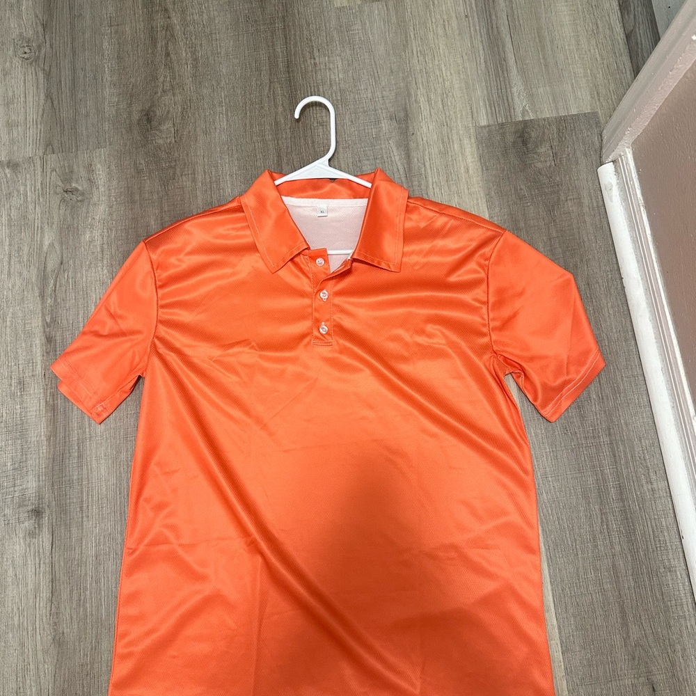 Orange Polo Shirt